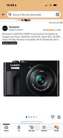 Panasonic Lumix DC- TZ99E Fotocamera