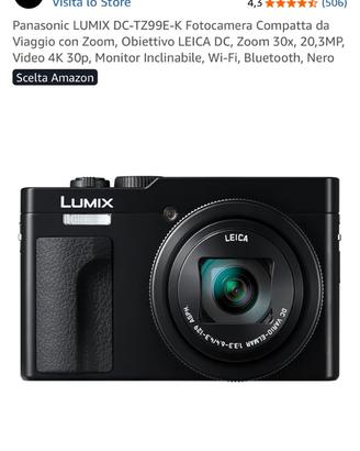 Panasonic Lumix DC- TZ99E Fotocamera
