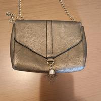 Borsa pochette dorata