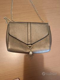 Borsa pochette dorata