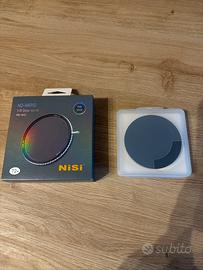 Filtro nd nisi 72mm 1-5 stop