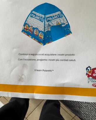 Tenda bambini polaretti