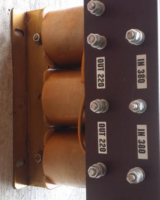 Autotrasformatore trifase 20KVA