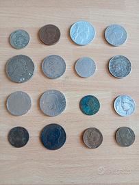 Lotto  16 monete del Regno d'Italia/Repubblica