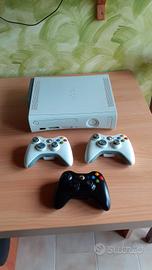 Xbox 360+3 joystick+ giochi 