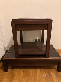 Coppia di tavolini bassi/comodini GERVASONI 1882