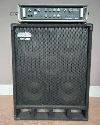 Amplificatore testata cassa Music Man