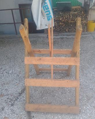 cavalletto per legna 