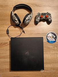 Ps4 pro 1 tb + 1 gioco + cuffie