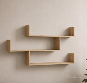 set mensole 120×60 tetris rovere 