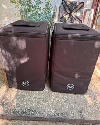 Coppia RCF EVOX 5 V2 Amplificate custodie original