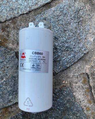 Condensatore 40 uF CBB60