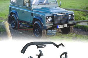 PIASTRETTI PEDANE LAND ROVER DEFENDER 90 83-16 NER