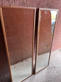 Coppia di specchi vintage