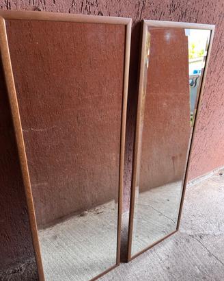 Coppia di specchi vintage