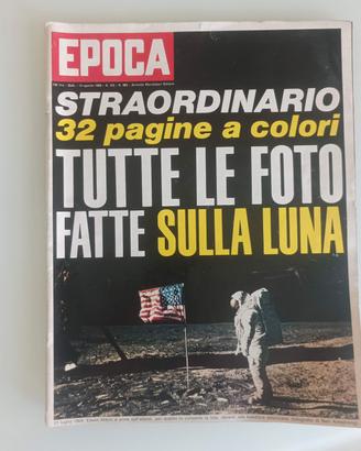 Rivista EPOCA (10 Agosto 1969) - Sbarco sulla Luna