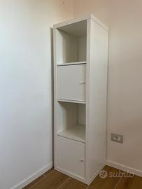 Scaffale Kallax IKEA bianco, 42x147 cm