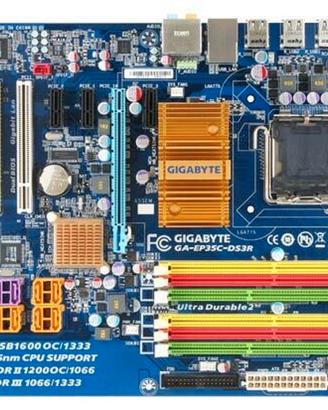 Gigabyte EP35C-DSR3 + CORE 2 QUAD Q9300 + DDR3 4GB