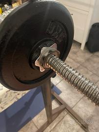 Bilancere per dischi palestra