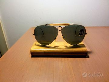 RAY BAN B&L USA SHOOTER VINTAGE 1/30 10K GO 62 mm