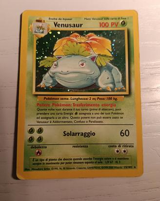Pokémon Venusaur Holo 15/102