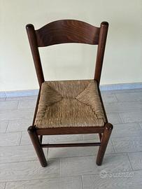 Set 6 sedie legno