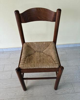 Set 6 sedie legno
