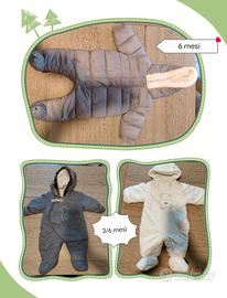 🌟 TUTONE INVERNALI BIMBO/A 3-6 e 6 MESI 🌟
