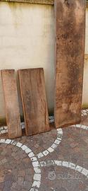 Tavole tavellone grezze castagno