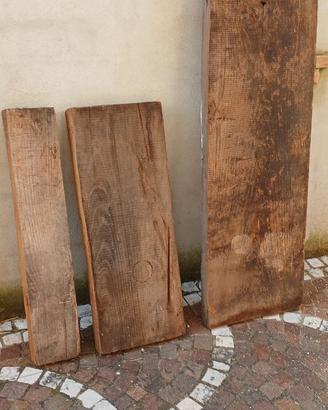 Tavole tavellone grezze castagno