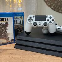 Ps4 Pro 1Tb + 2 Joypad + 2 Giochi