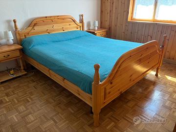 Letto in abete massiccio