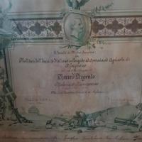 antico documento de la società del mutuo soccorso 