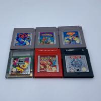 Lotto 6 Giochi Nintendo Game Boy Pokémon