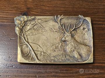 Grazioso Vassoietto in bronzo anni '10