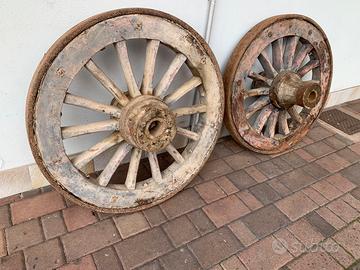 Coppia ruote di grandi dimensioni 90 cm