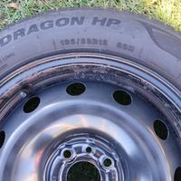 LANCIA Y GOMME INVERNALI + CERCHIONI 195/55R15 85H