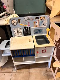 Gioco in legno Veterinario per bambini