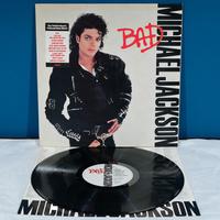 Michael Jackson BAD LP Vinile 1987 UK RaRo