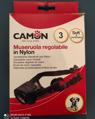 Nuova Museruola cane regolabile