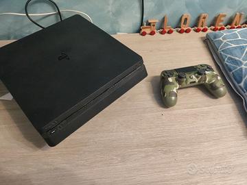 PS4 slim nera 500 gb + 3 giochi 