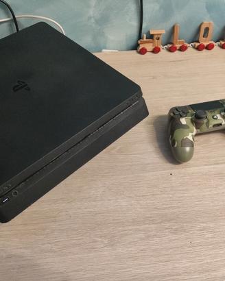 PS4 slim nera 500 gb + 3 giochi 