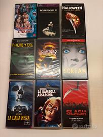 LOTTO 9 FILM VHS HORROR / THRILLER CULT