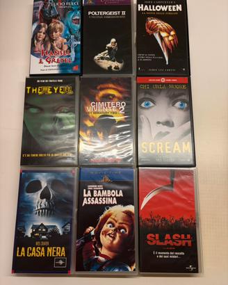 LOTTO 9 FILM VHS HORROR / THRILLER CULT