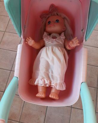 Bambola con carrozzina