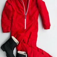 Tuta da sci bimbo/a 8 anni e doposcì taglia 35