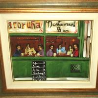 Marcela ditomaso (1975-): "la coruña" acrilico