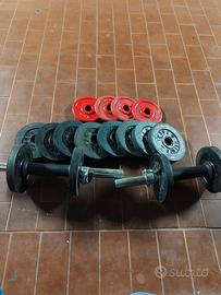 PESI E MANUBRI PER GINNASTICA