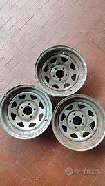 cerchi d'epoca da 15 pollici piccolo fuoristrada 