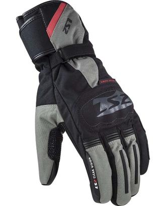 Guanti Moto Invernali LS2 SNOW WP Nero Grigio